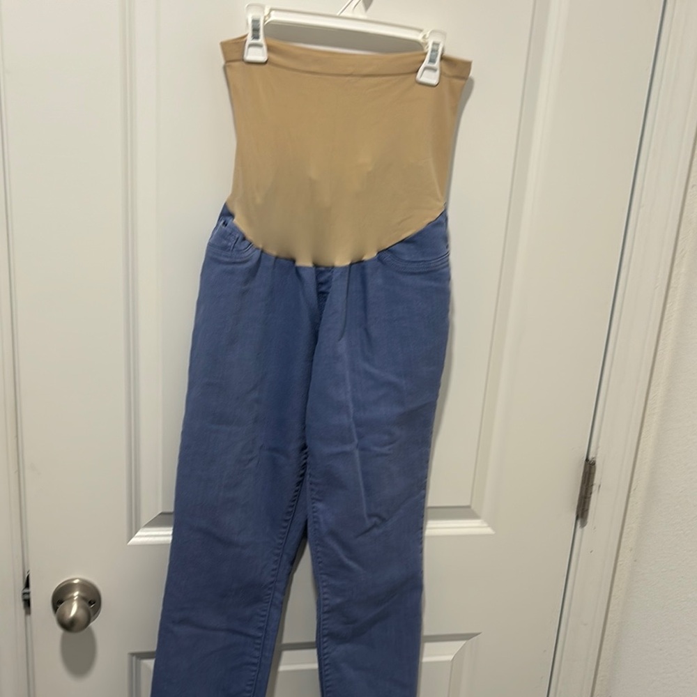 MOTHERHOOD High-Waisted Blue Jeans size L